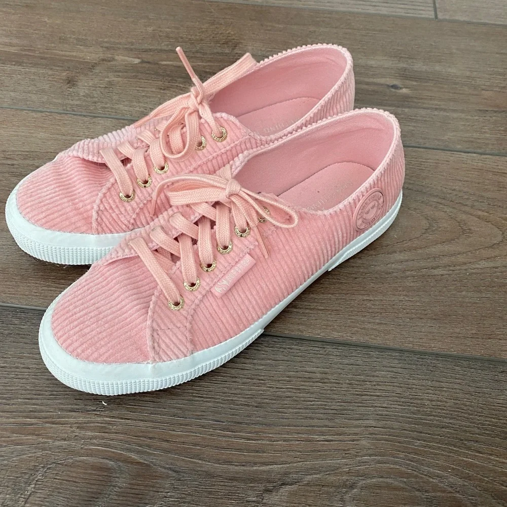 Superga x Something Navy Corduroy 2750 - Picture 3 of 7